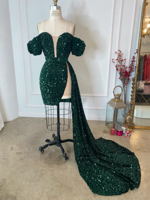 Stunning Off The Shoulder Sexy  Real Custom Made Short Prom Dresses, Evening Dress and summer dress