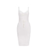 Spaghetti Strap V-neck Tight sexy Cocktail party bandage dress